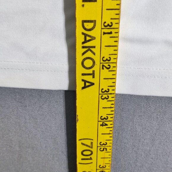 Converse All Star 1/4 zip up collar short sleeve shirt men's size 2XL white blue - Picture 11 of 11